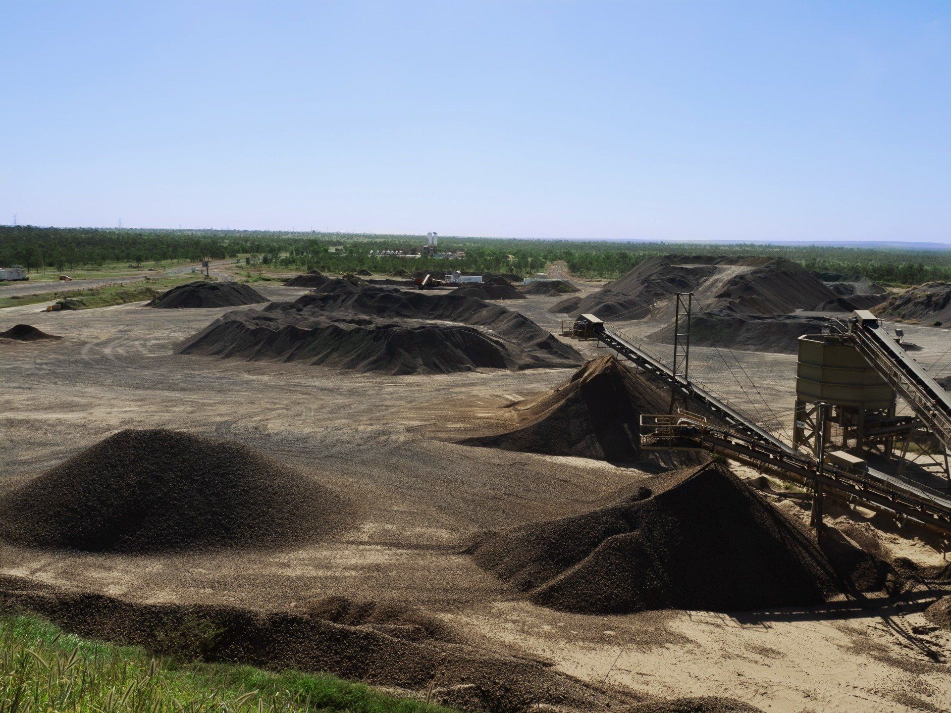 Machines Working At Quarry — Quarry Products In Moranbah, QLD