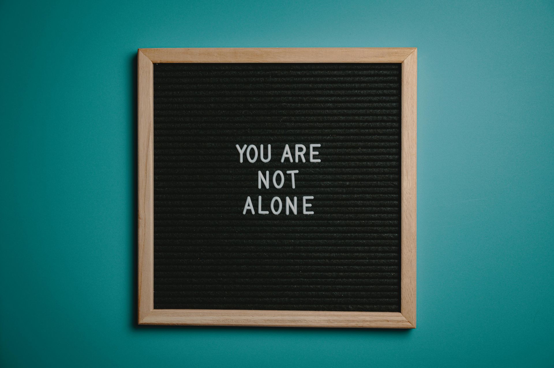 you are not alone, grief, hope