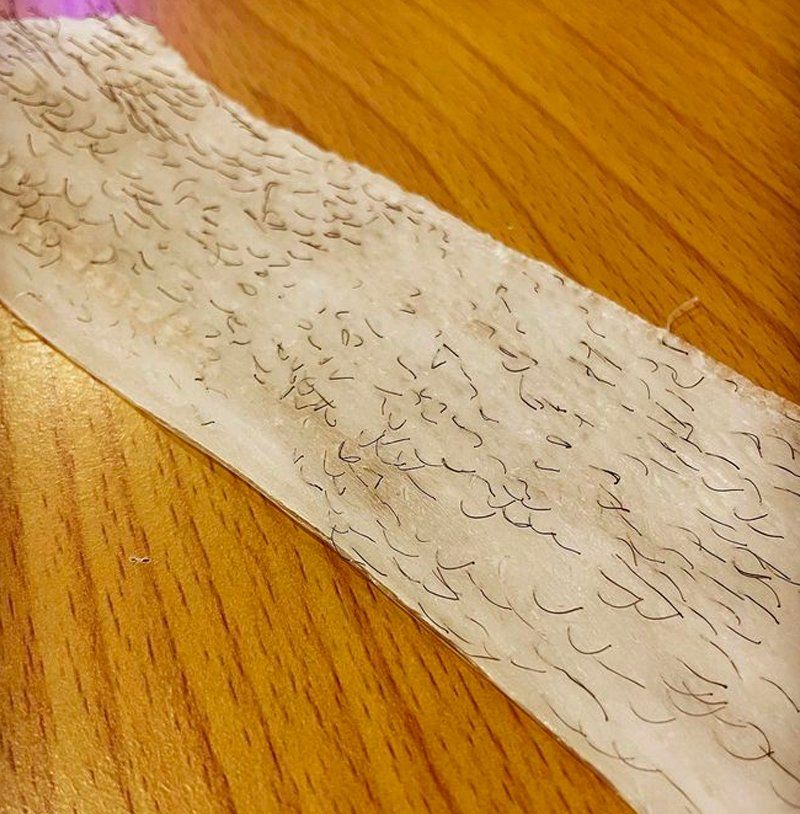 Strip Wax With Hair