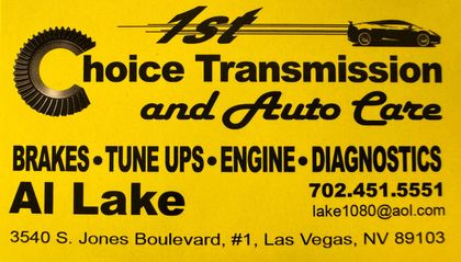 1st Choice Transmission & Auto Care