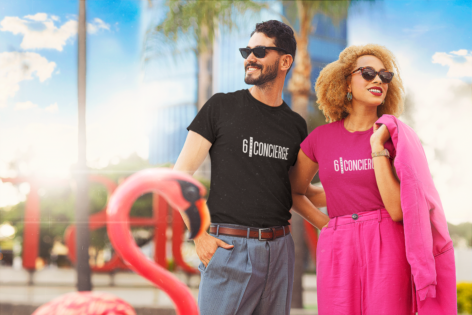 6 Figure Concierge Merchandise design