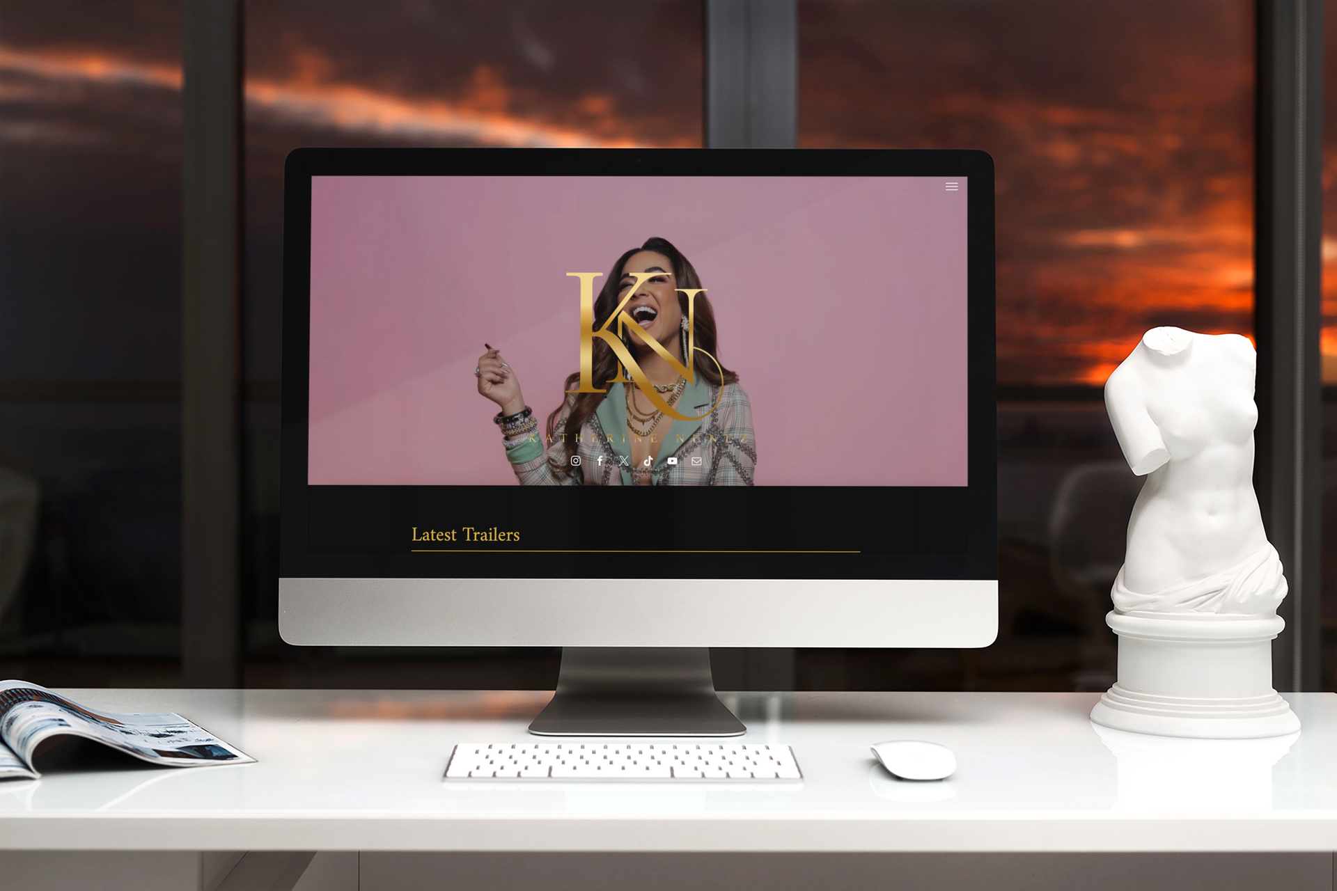 Katherine Nunez Website design