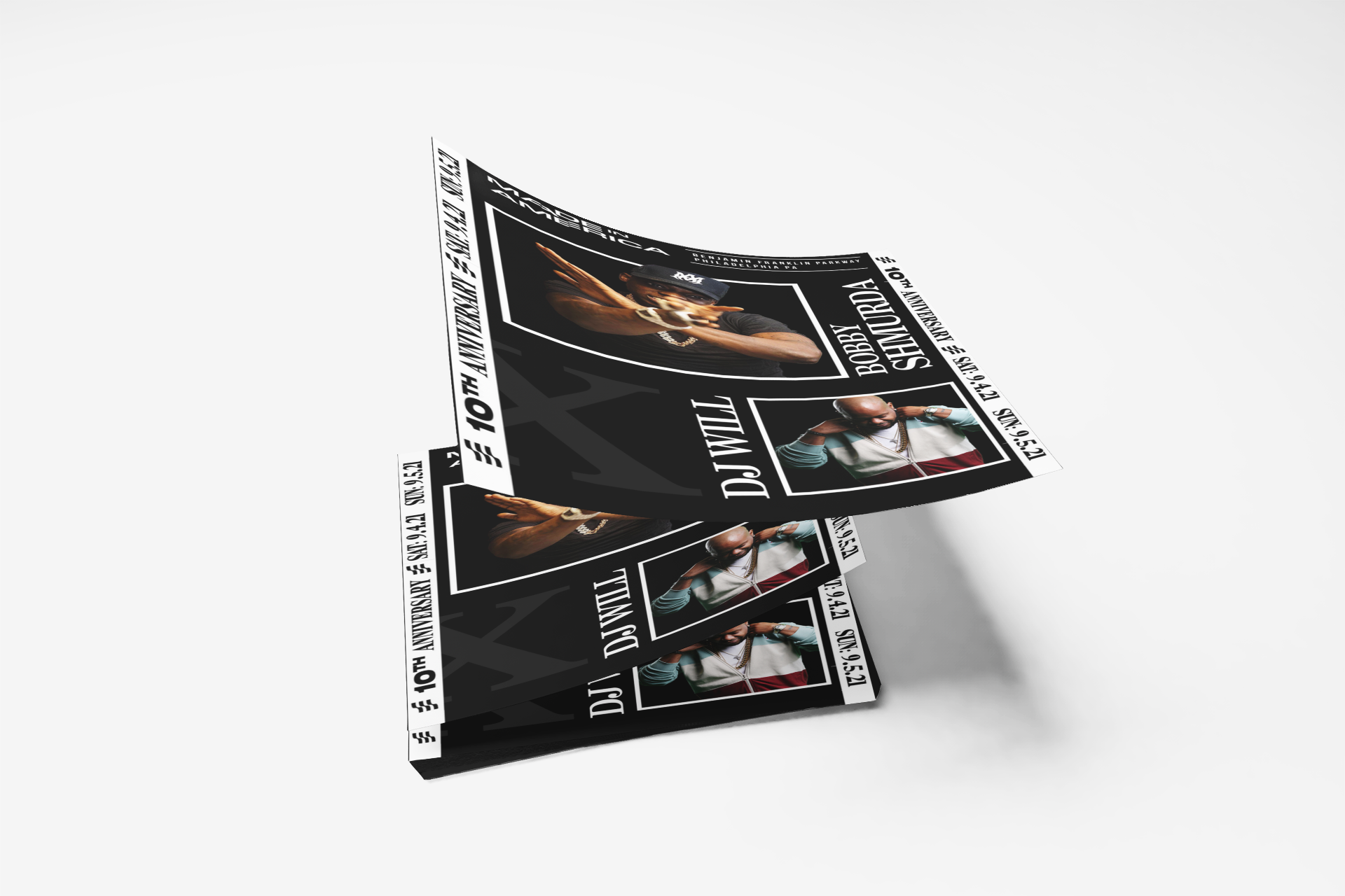 DJ Will MIA Fest Flyer Event Design