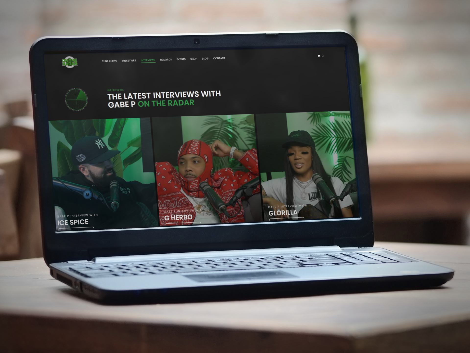 On The Radar website