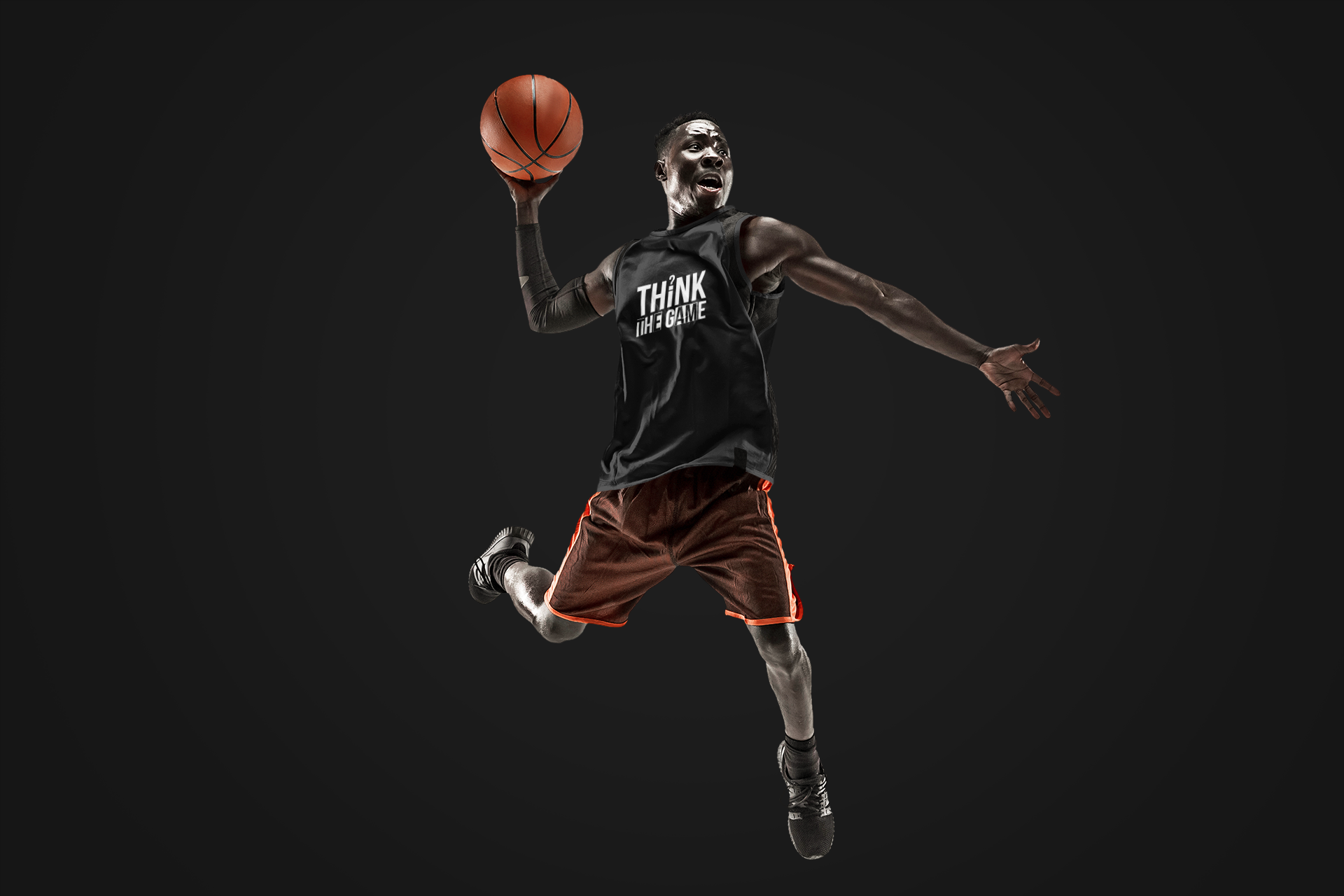Think The Game merchandise mockup