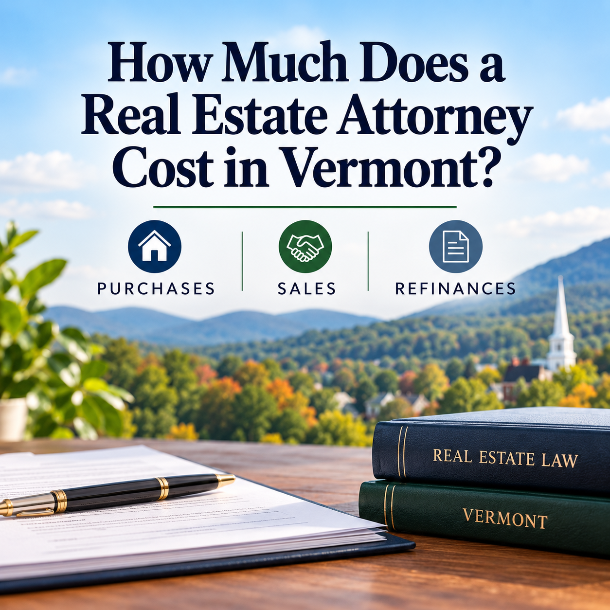 Vermont Real Estate Lawyer legal fees