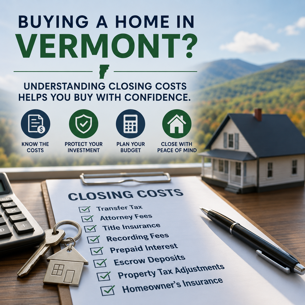 Guide to Vermont Buyer Closing Costs