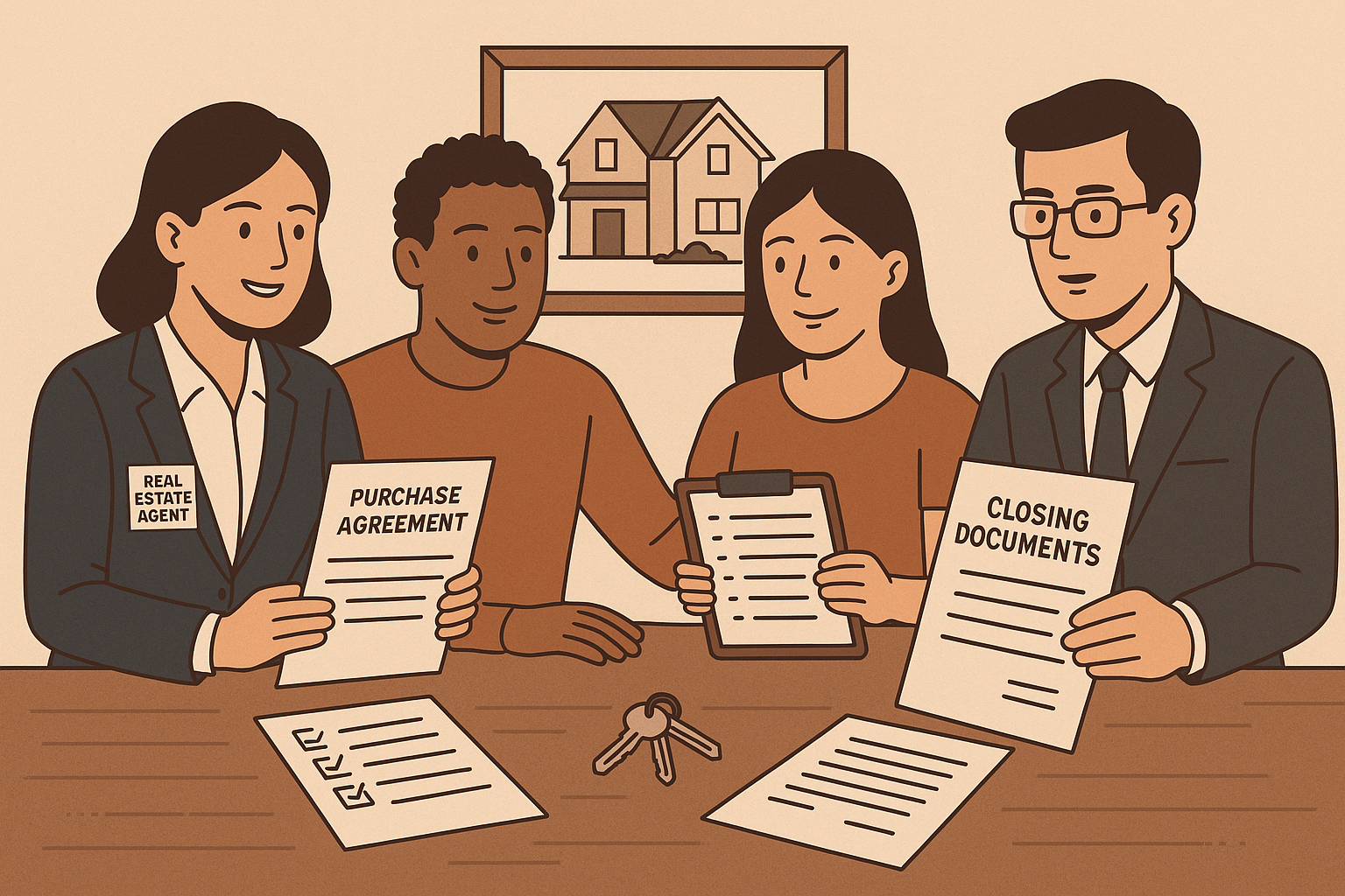 First-time home buyer in Vermont. Essential steps in the house buying process.