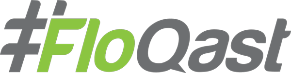 The word floqast is written in green and gray on a white background.