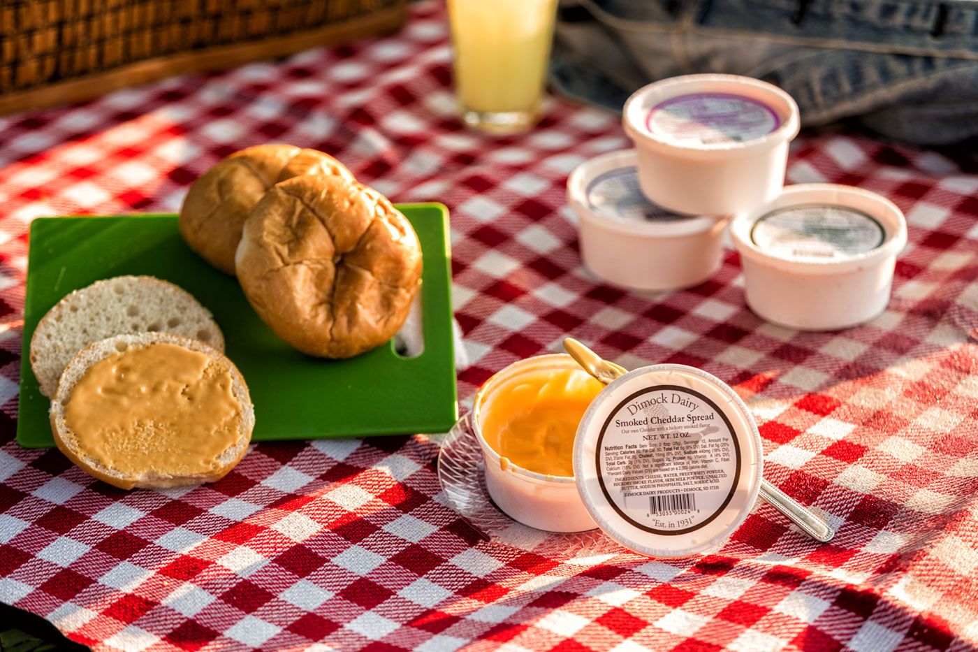 Cheese spreads come in 12 oz containers. 