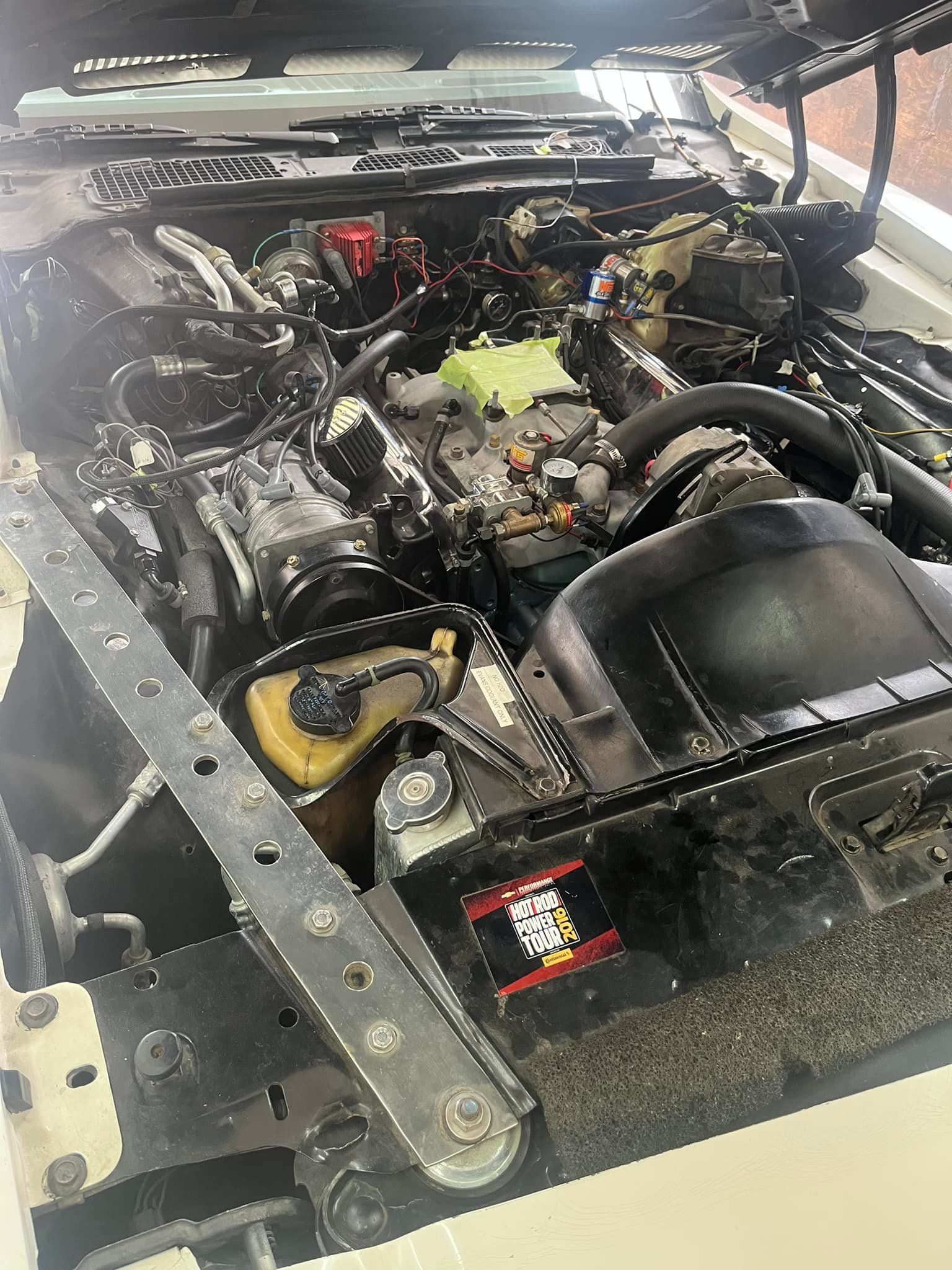 Engine Bay of a Vintage Sports Car | 4D Garage