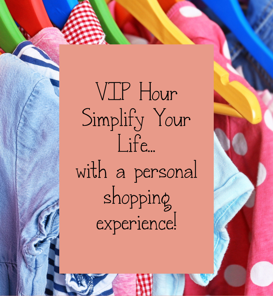 Image showing items in the store and info about VIP Day