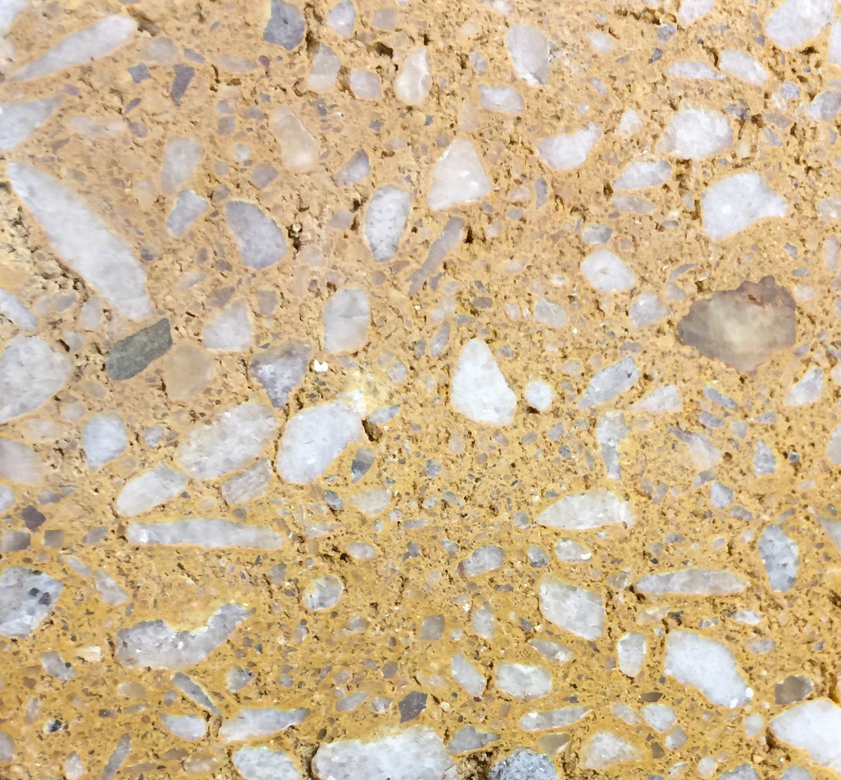 Breeze Block Polished Finish Deep Honey