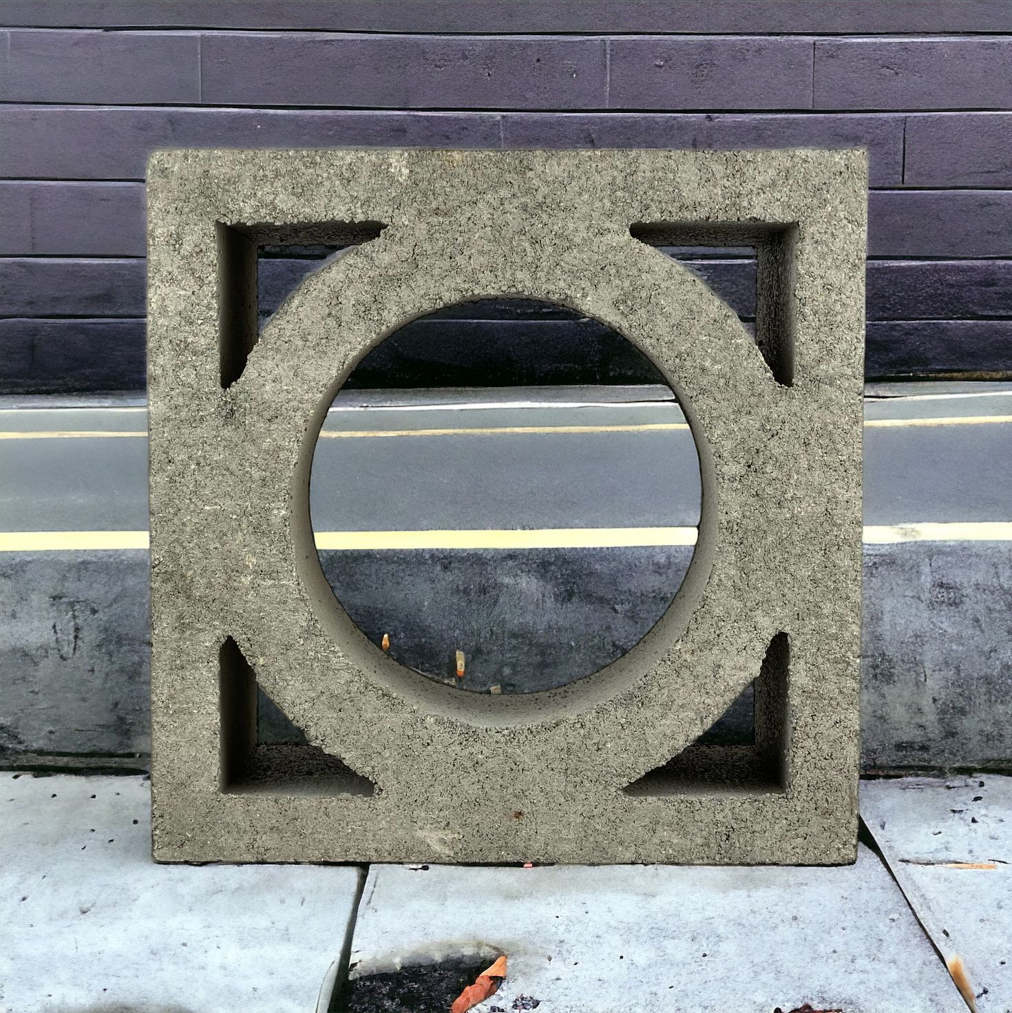 Breeze Block Style 1111 Circle-in-Square