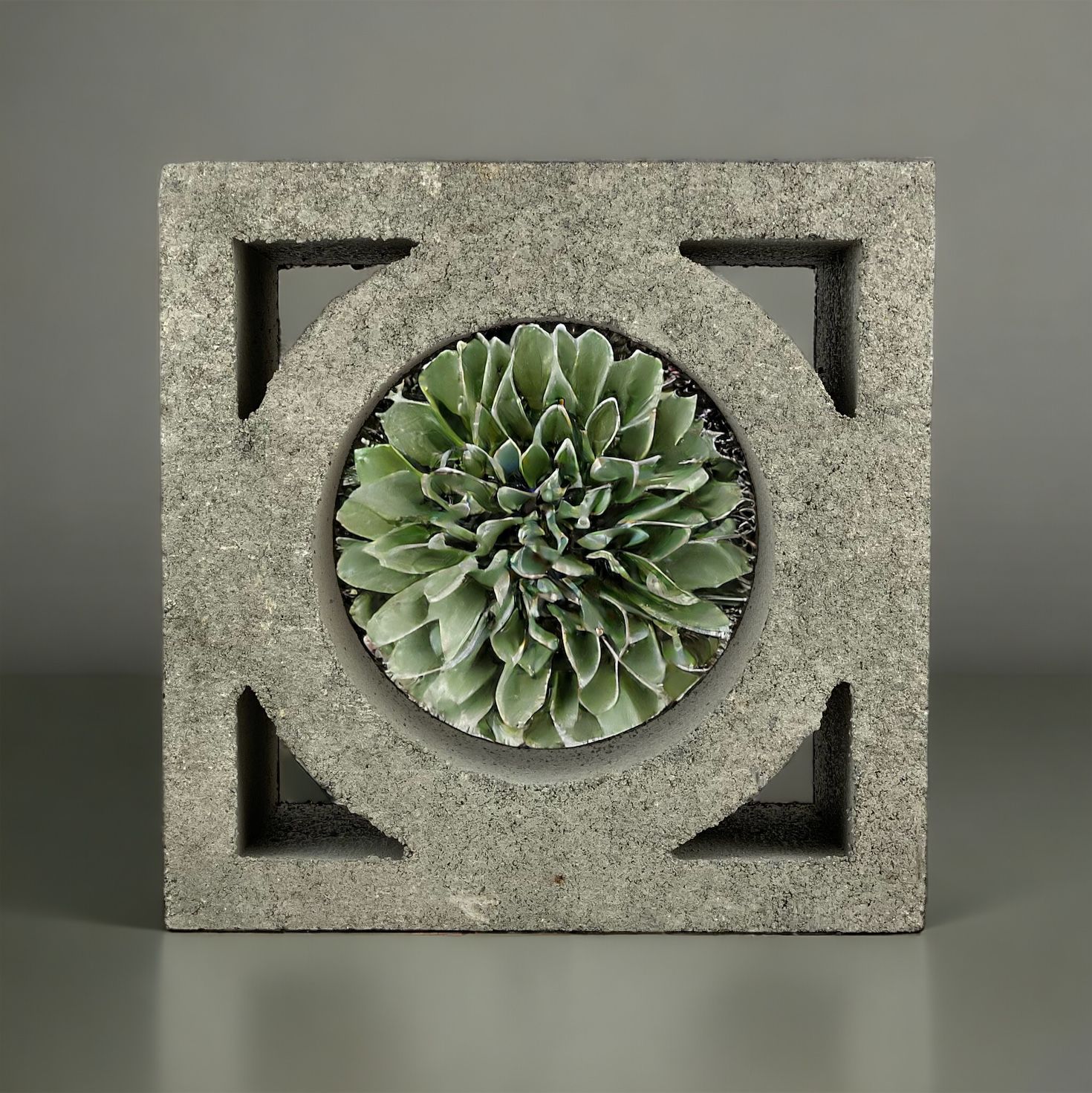Breeze Block Style 1111 Circle-in-Square