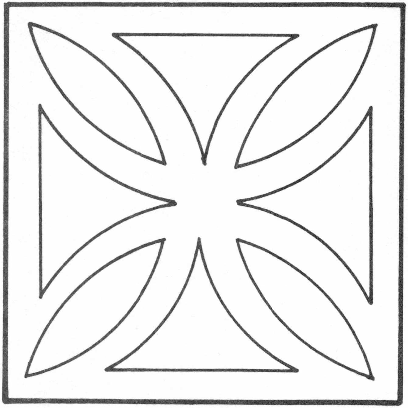 Breeze Block Style 2094 Flower