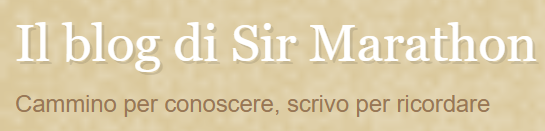 Il blog di Sir Marathon