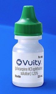 Bottle of vuity