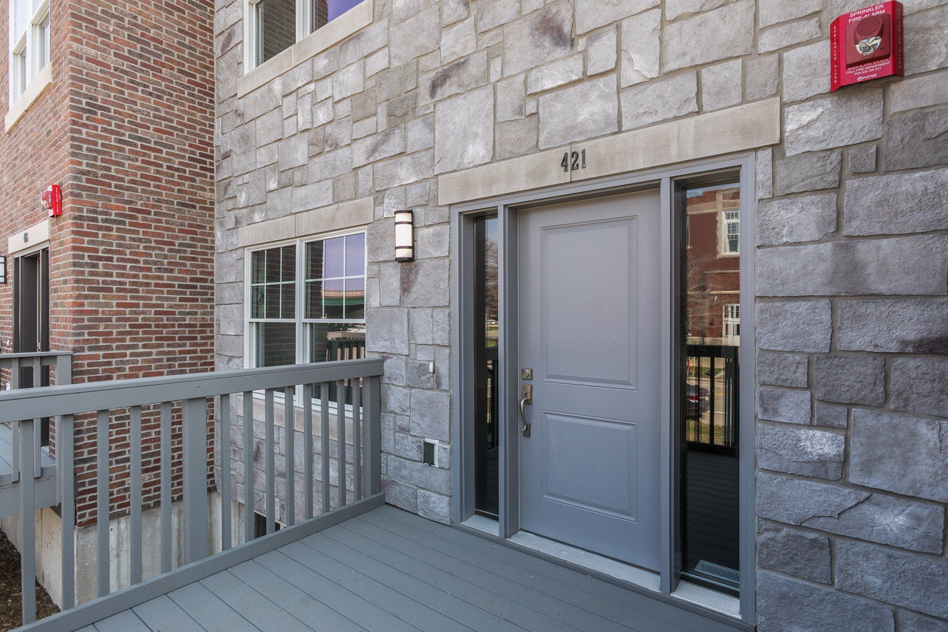 Front door to home