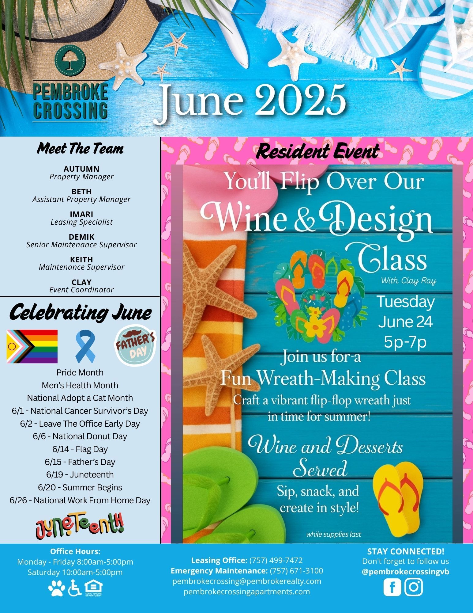 June 2025 Resident Newsletter