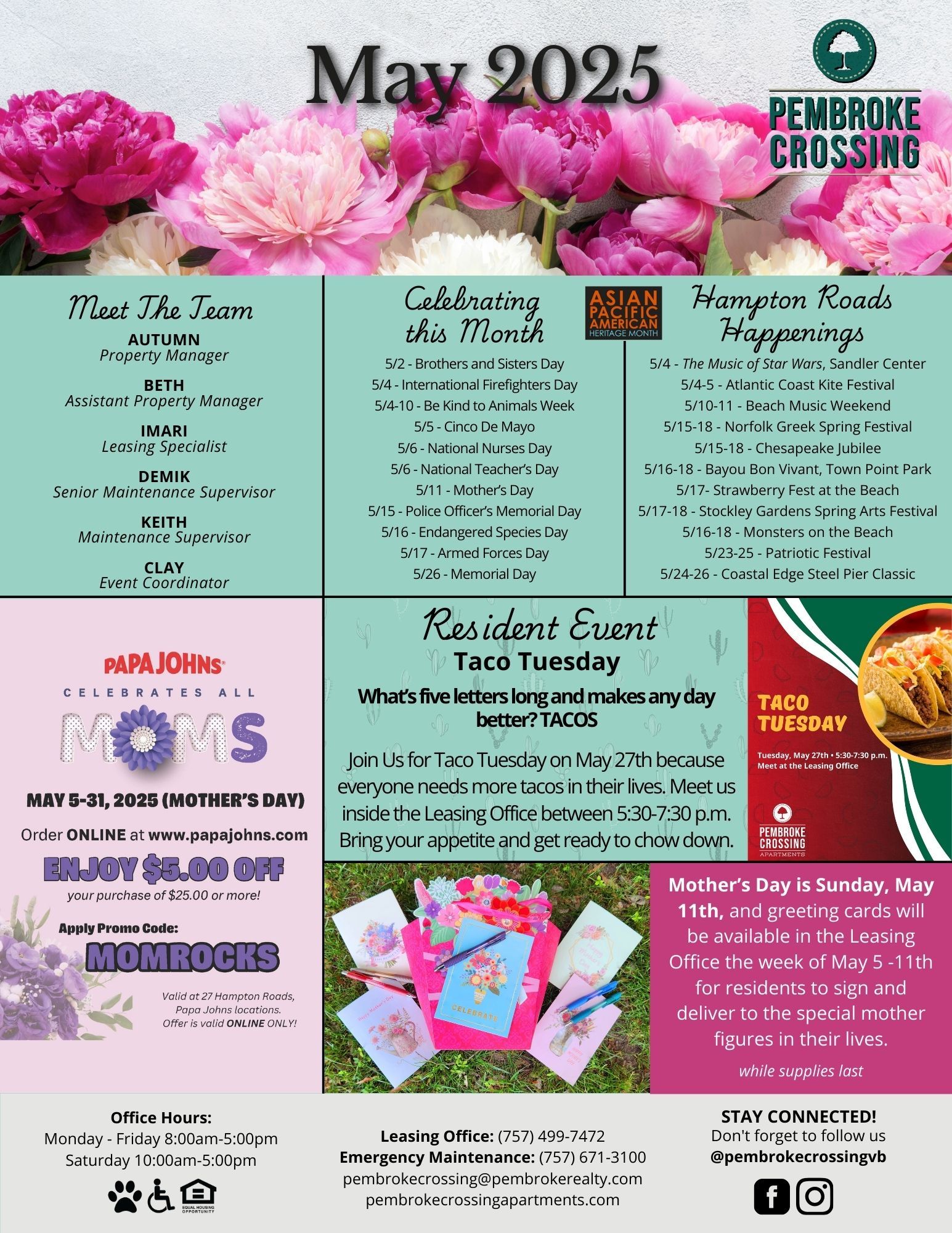 May 2025 Resident Newsletter