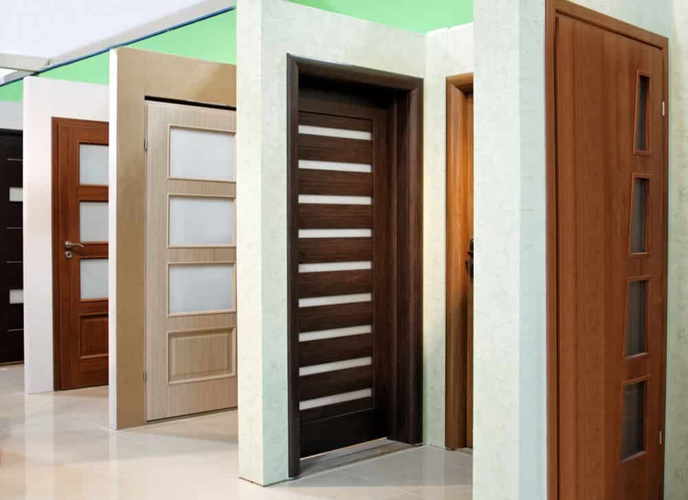 There Are Many Different Types Of Doors In This Room — Renovo Contractors In Monash, ACT