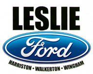A blue and white ford logo on a white background.