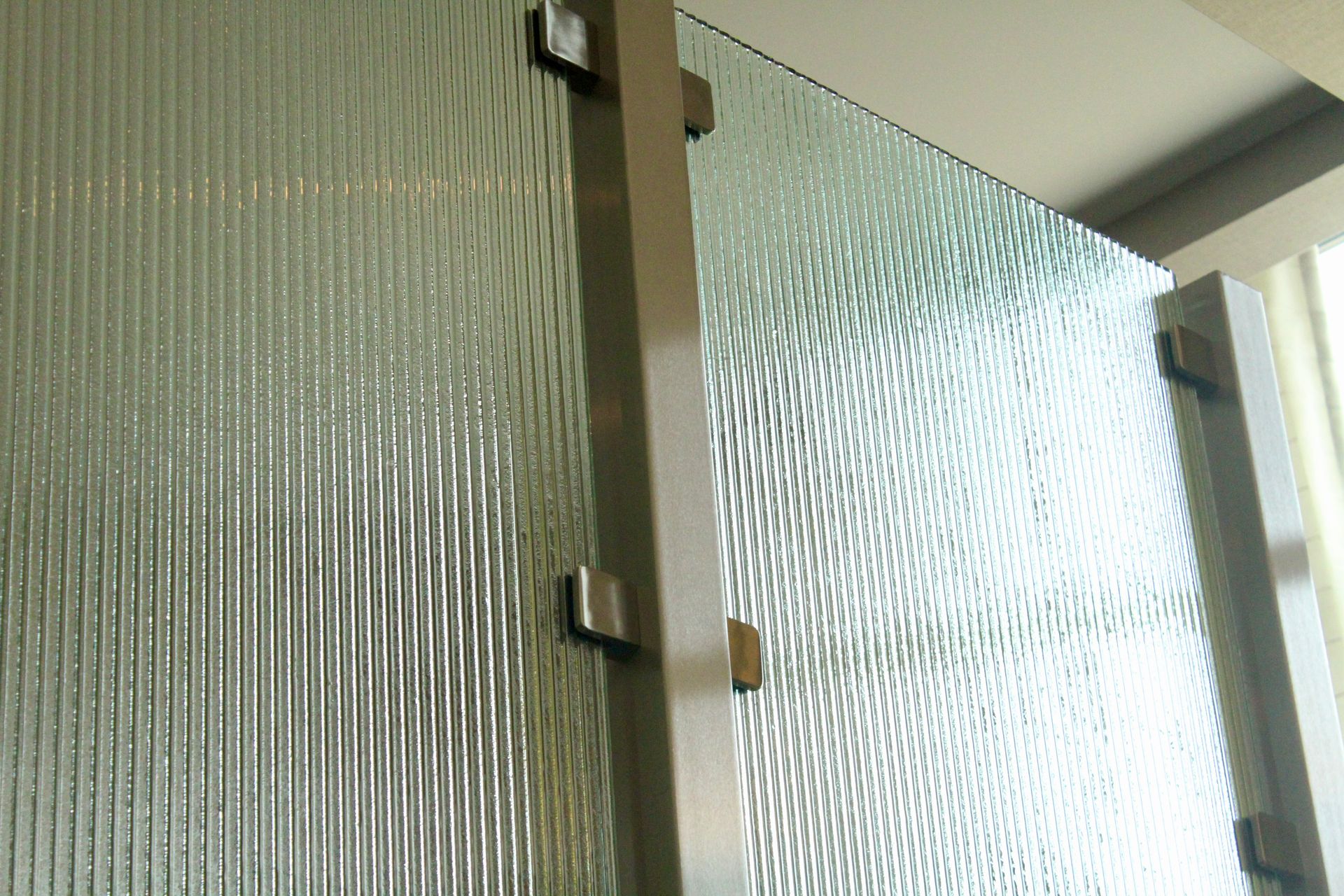 Fluted Glass | Custom Cast Reeded Glass | TCG Glass