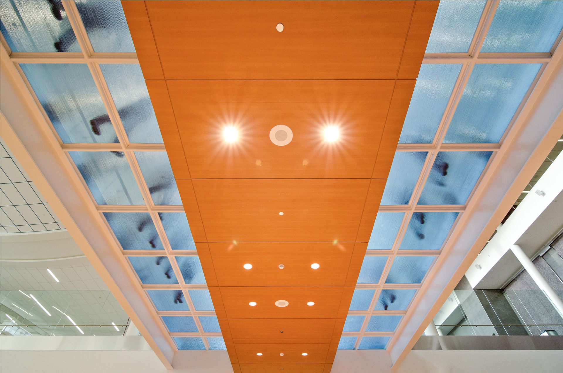 glass flooring airport project