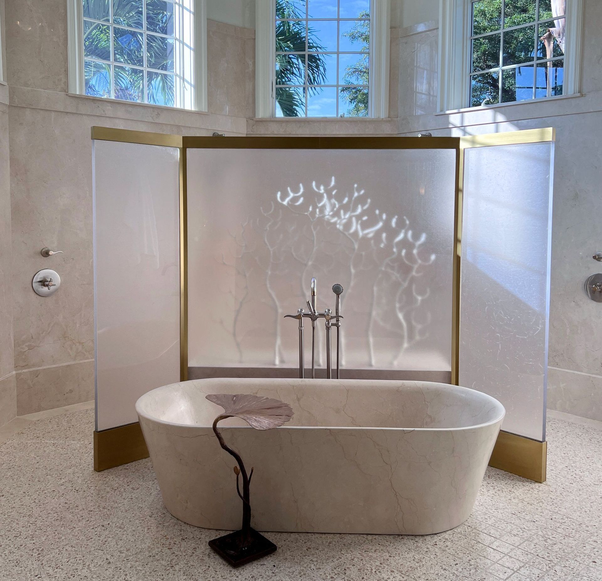 glass shower enclosure panels