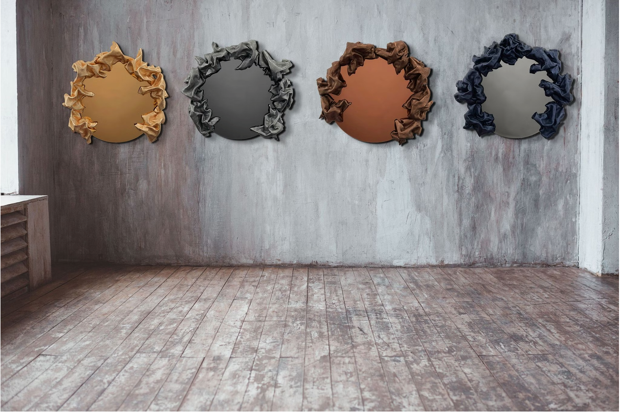 antique colored mirrors