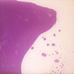 purple and white liquid lava