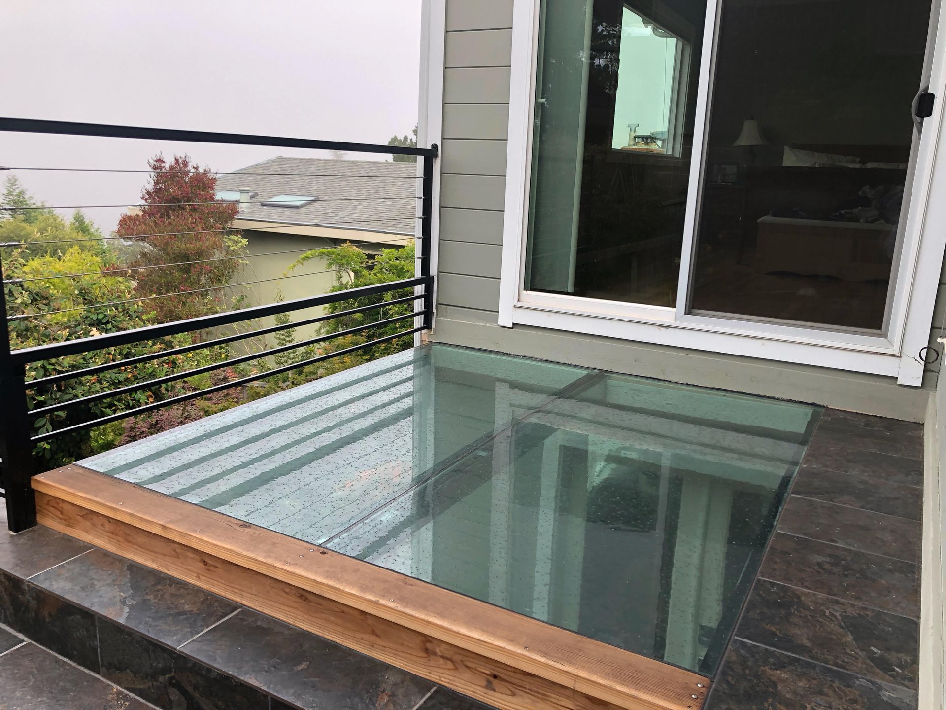 Walkable skylight designed by TCG Glass Walkable skylight designed by TCG Glass