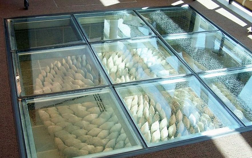 glass counter top