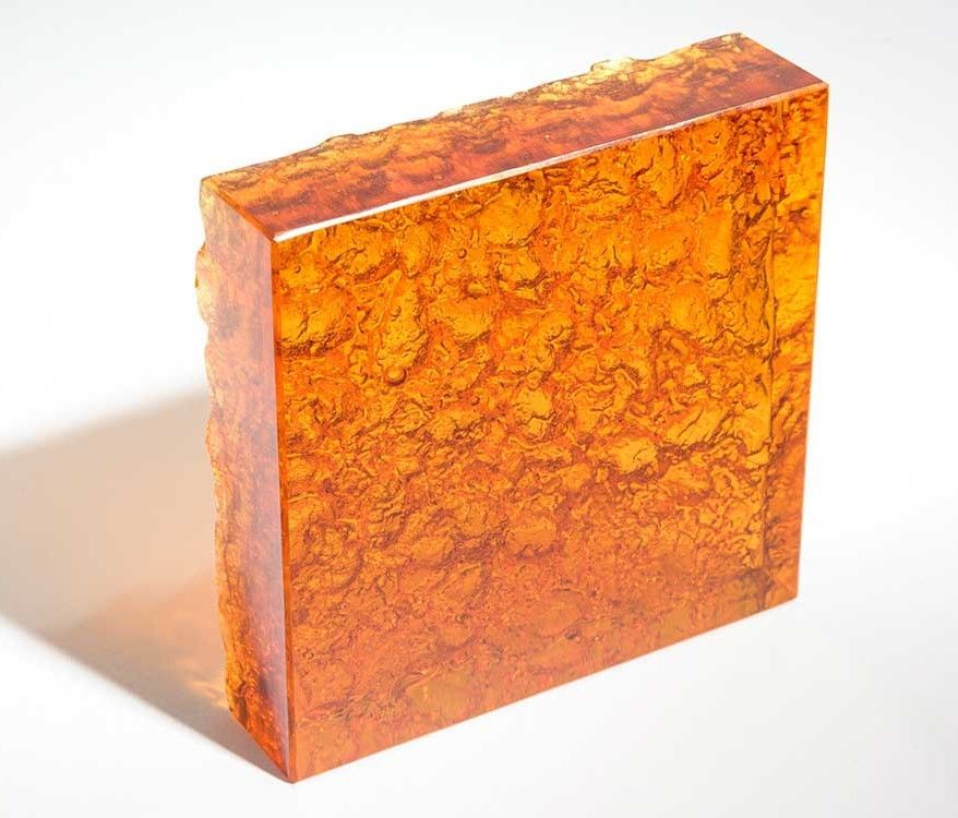 TRUE Colors Amber colored glass.