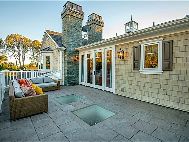 Small walkable skylights installed in a private residence. Small walkable skylights installed in a private residence.