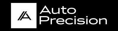 Auto Precision logo in white on black, with a stylized “A” icon