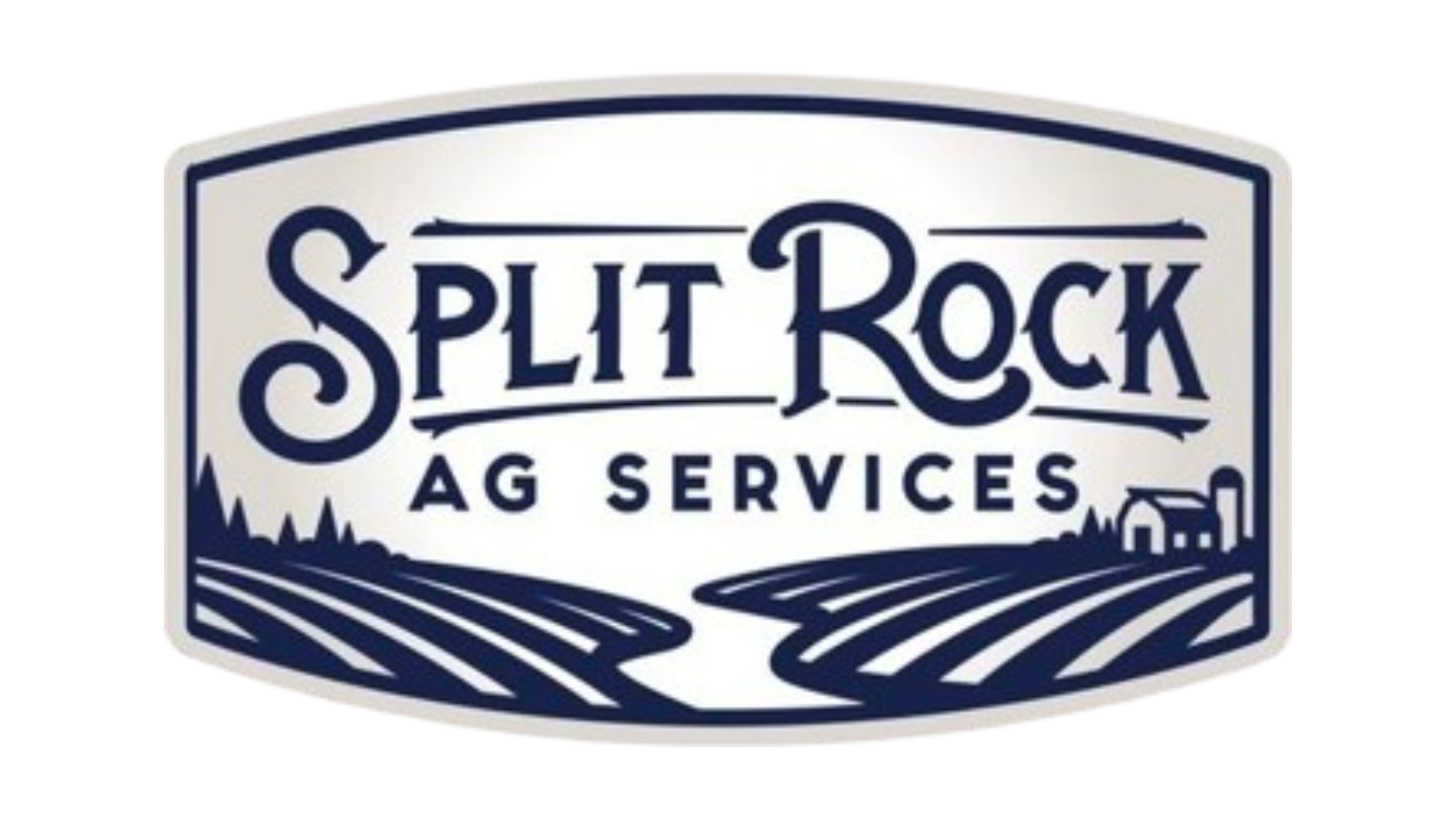The split rock ag services logo is shown on a white background.