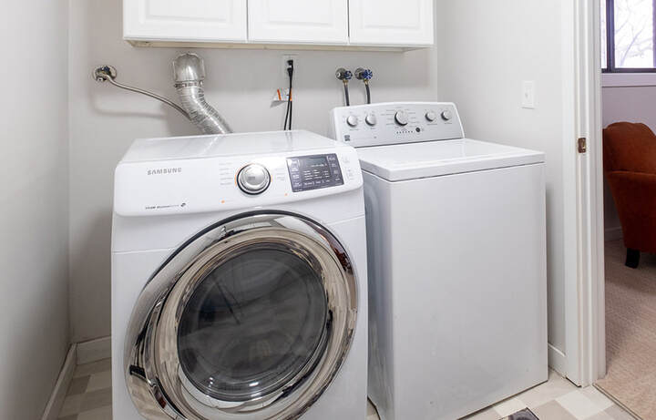 washer and dryer in Grand Rapids home