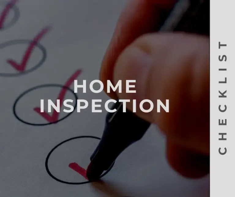 Home inspection checklist for residential properties