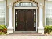 Brown Entry Door