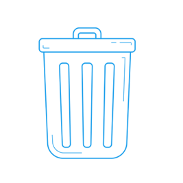 Trashbin Icon — Geebung & Rocklea QLD — Brisbane Scrap Metals & Wreckers Pty Ltd