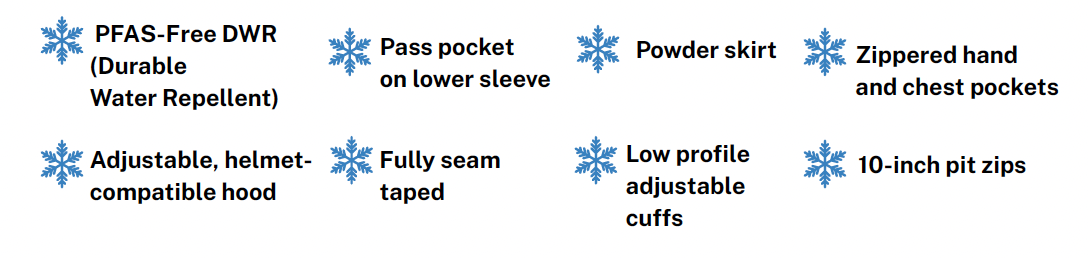 MST I love Snow Team Jacket ('26/'27 and '27/'28) Flylow Explorer Jacket (PRE-ORDER) - Still available, see desc.