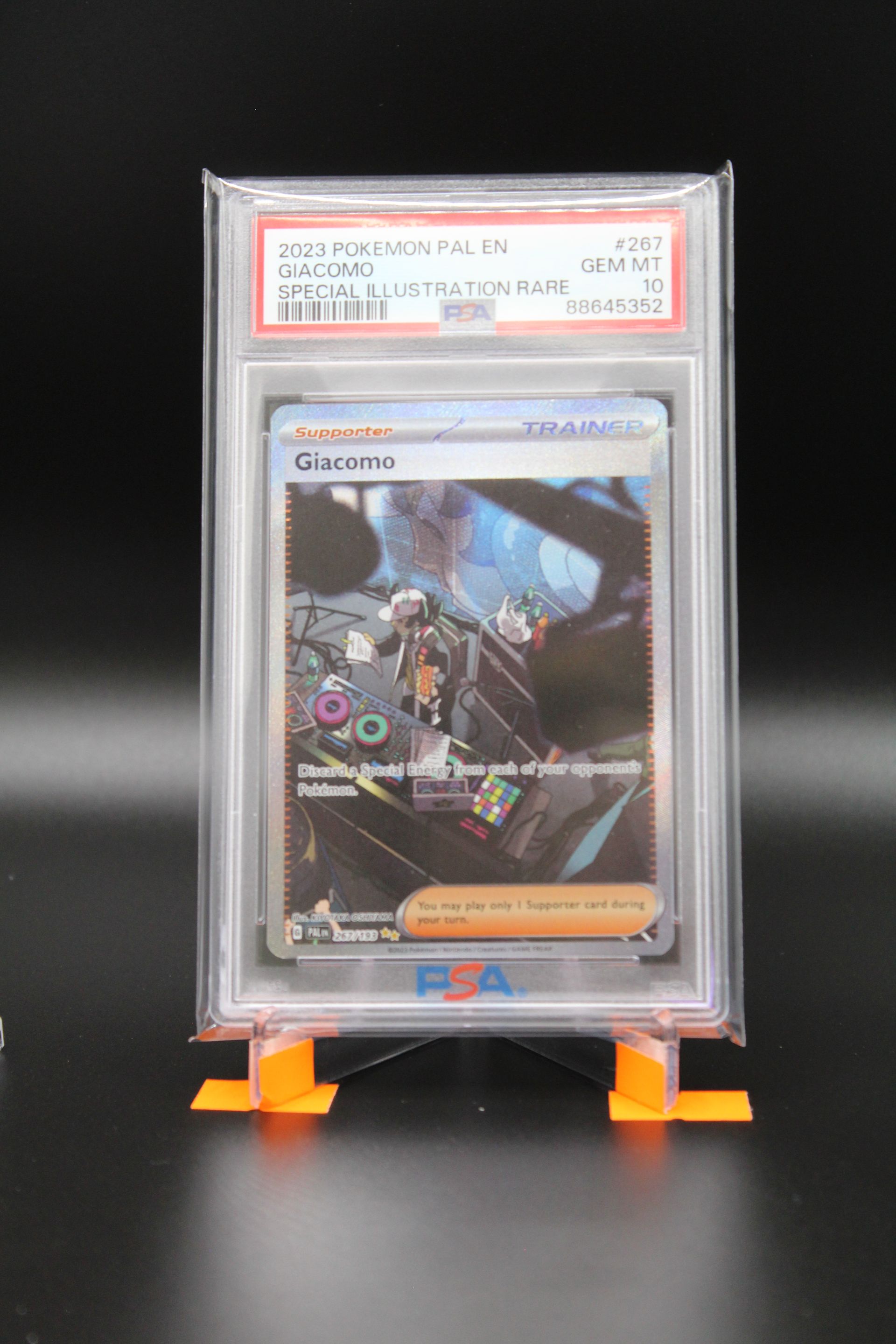 PME00078-2023 POKEMON PAL EN-PALDEA EVOLVED SPECIAL ILLUSTRATION RARE #267 GIACOMO PSA 10