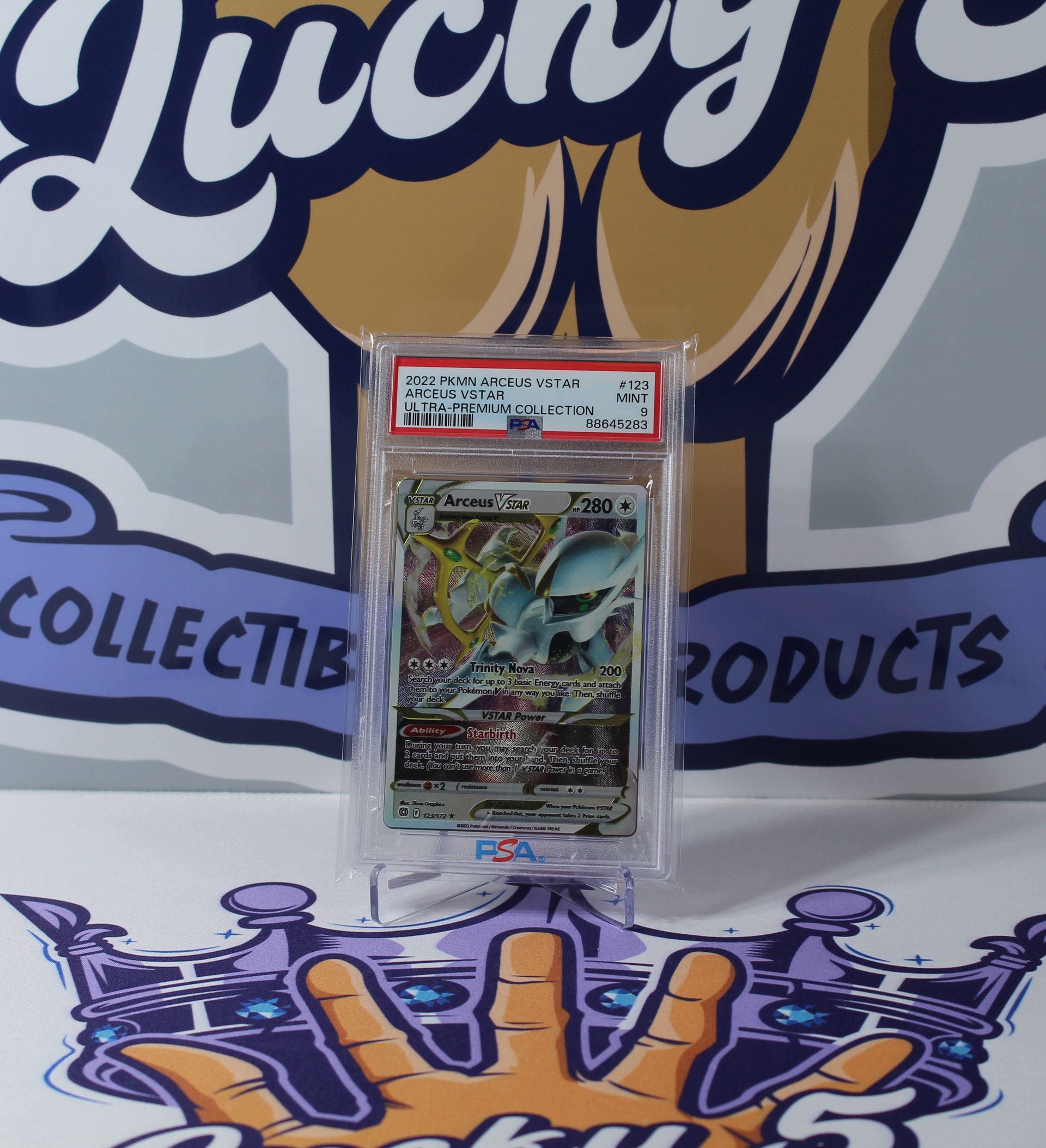 PME00009-PSA 9 - Metal Arceus VSTAR - Ultra Premium Collection - 2022 - 123/172 -