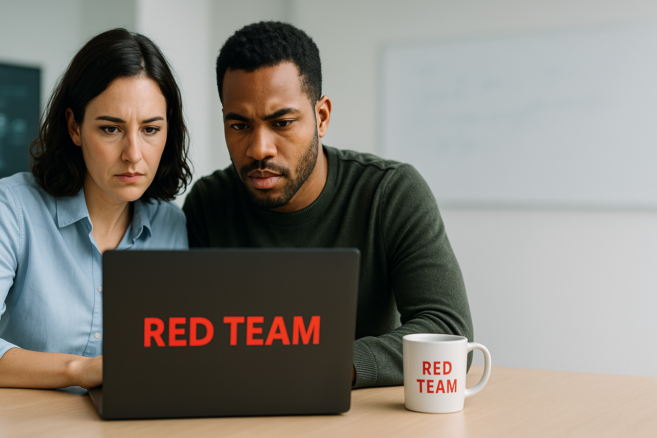 Illustration zu AI Red Teaming