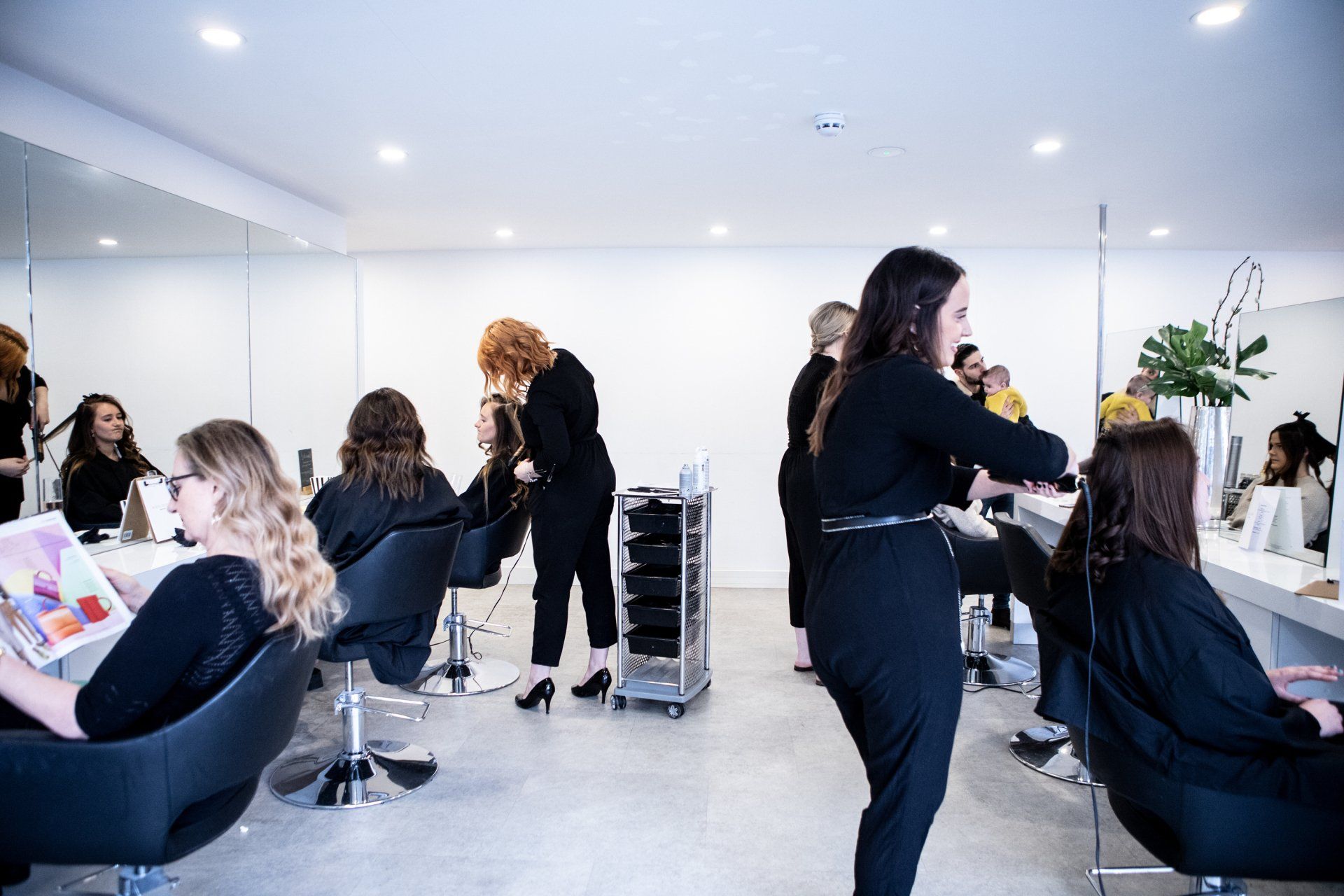 Booking hair appointment bloggs
