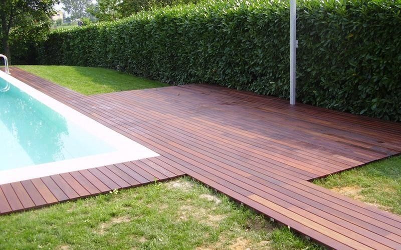 Pavimento in legno per esterni