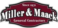 Miller & Mack General Contractors logo in maroon and white, with “Since 1971” above.