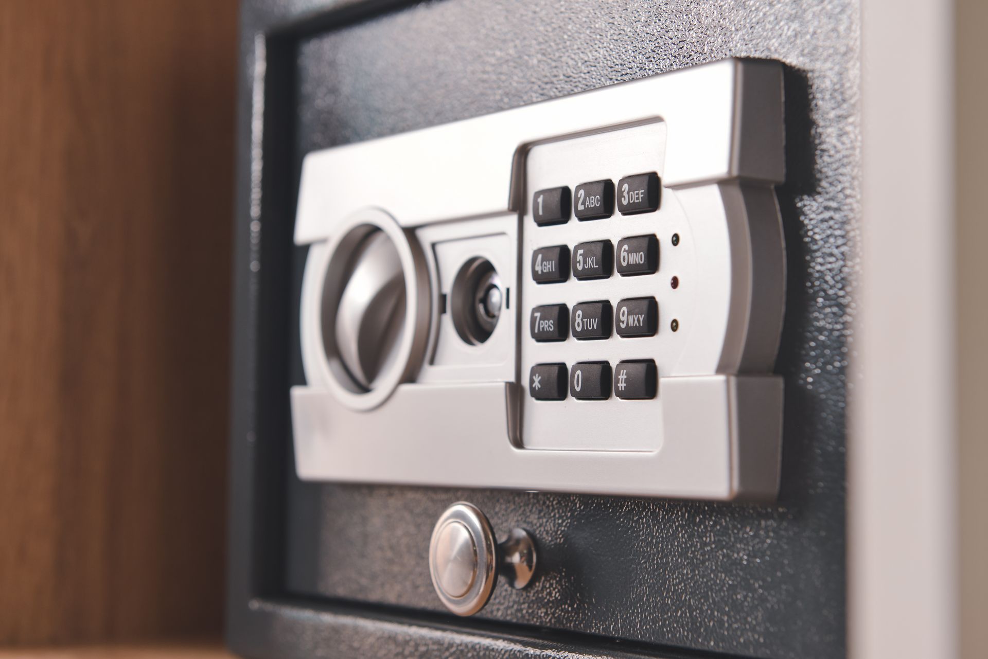 A modern safe.
